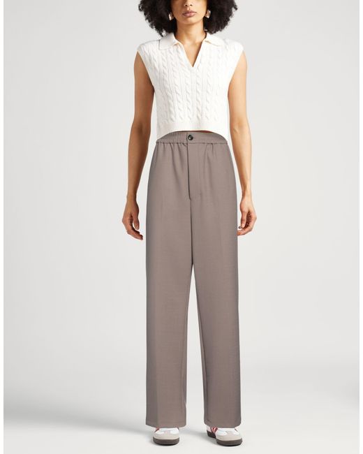 AMI Gray Trouser
