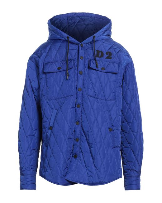 Piumino & Imbottito Sintetico di DSquared² in Blue da Uomo