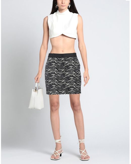 MAX&Co. Gray Mini Skirt
