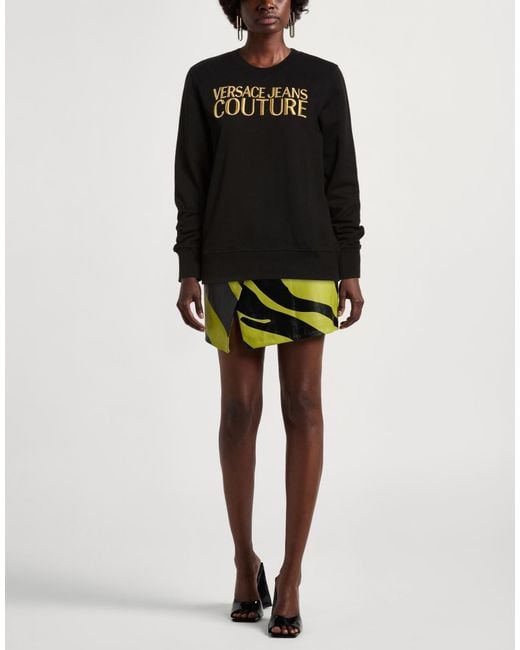 Versace Jeans Couture Black Sweatshirt