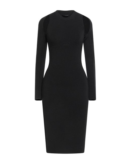 Tom Ford Black Midi-Kleid