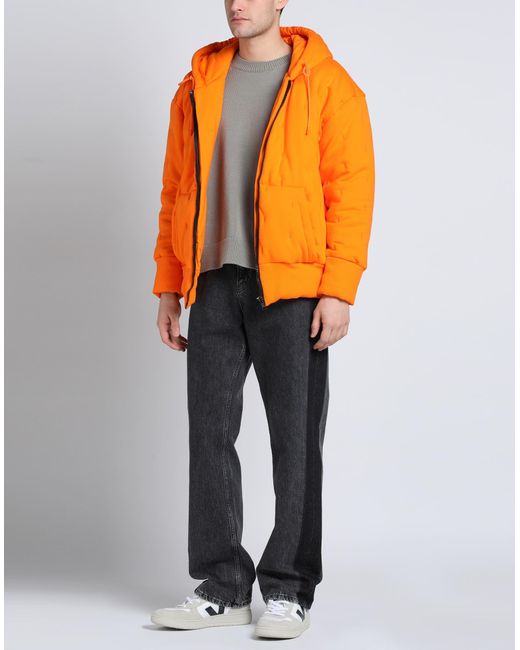 MSGM Orange Jacket for men