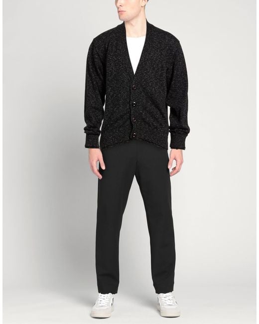 FEDERICO CINA Black Cardigan for men