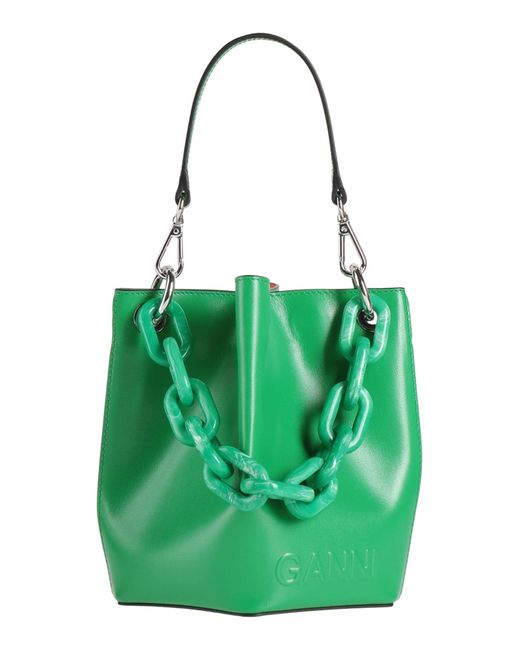 Ganni Green Handtaschen