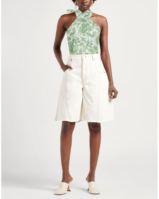 Staud Green Top
