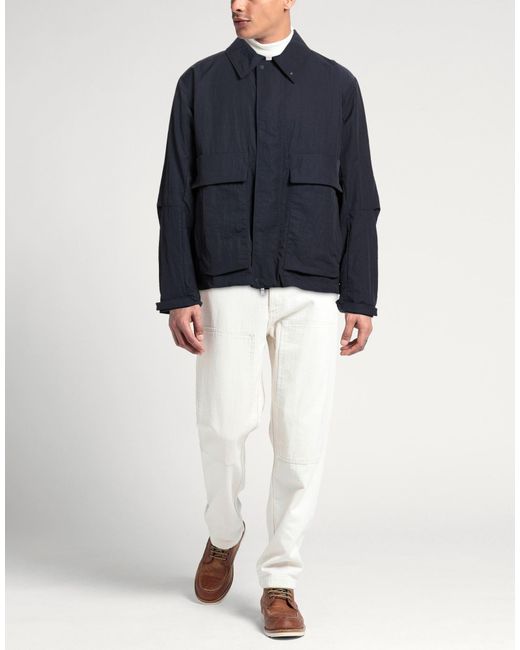 Herno Blue Laminar Jacket Polyamide for men