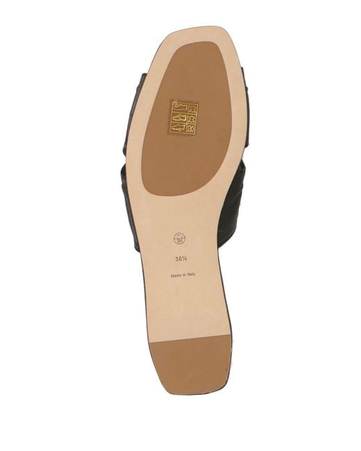 The Row Black Sandals