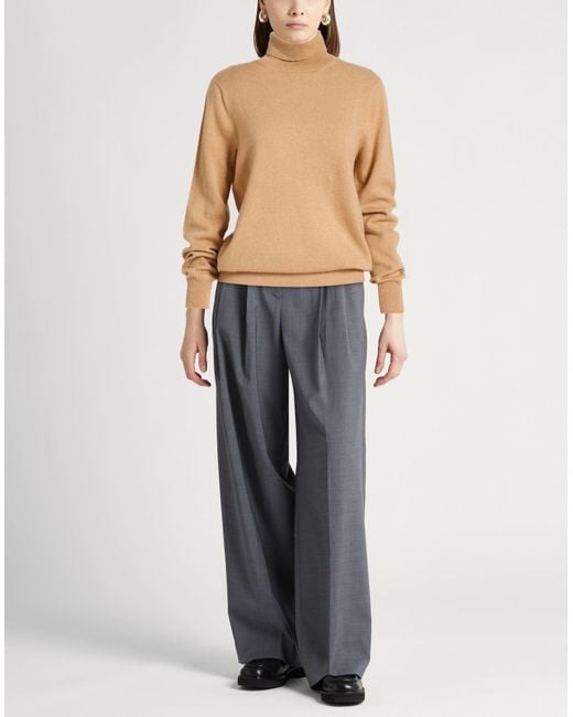 Agnona Natural Turtlenecks