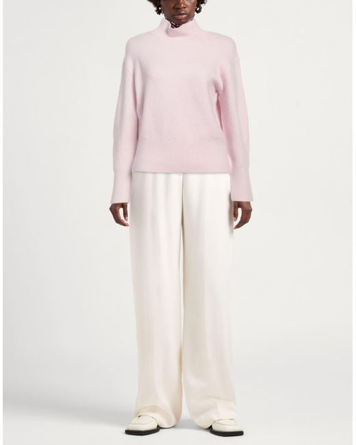 Vince Pink Rollkragenpullover