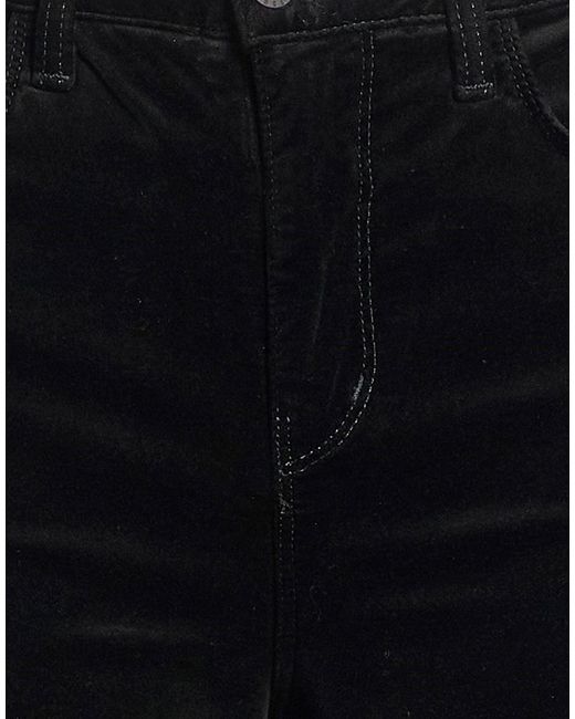 L'Agence Black Pants Cotton, Rayon, Elastane