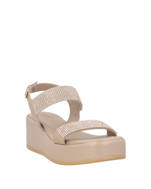Igi&co Natural Taupe Sandals Calfskin