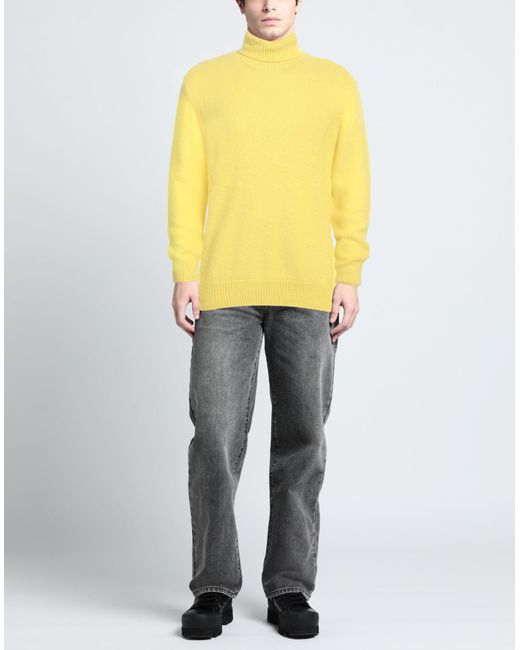 Retois Yellow Turtleneck for men