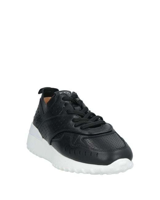 Tod's Black Sneakers Leather