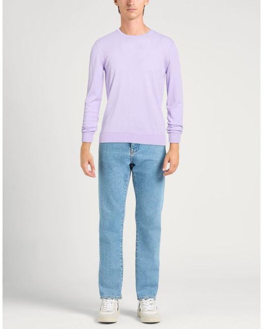 Kangra Purple Sweaters for men