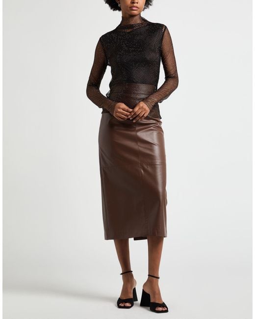 Sportmax Black Top Polyester, Elastane