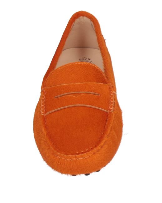 Tod's Orange Loafer