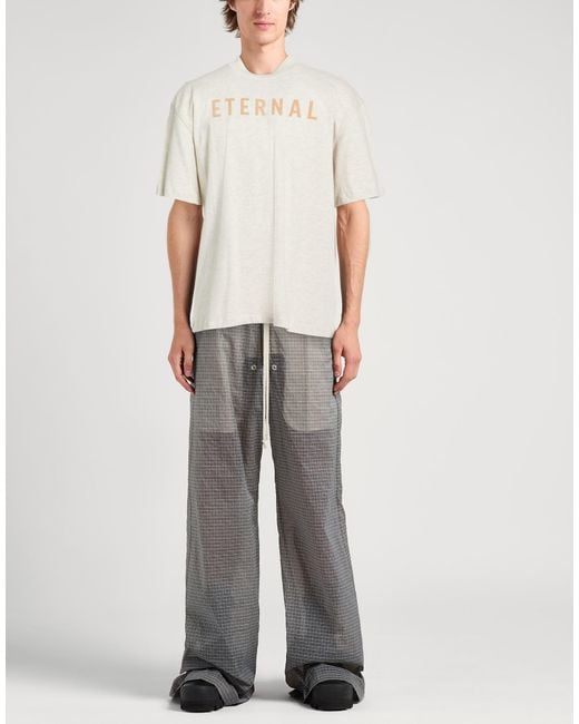 Fear Of God White Light T-Shirt Cotton for men