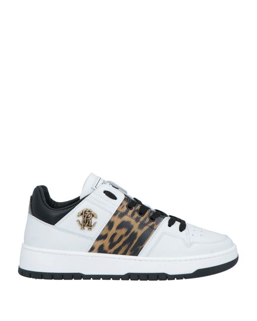 Roberto Cavalli White Trainers for men