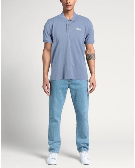 Polo Ferré de hombre de color Blue