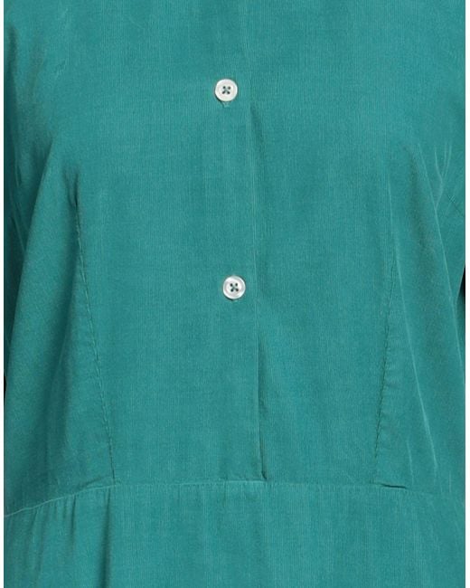 Massimo Alba Green Midi Dress