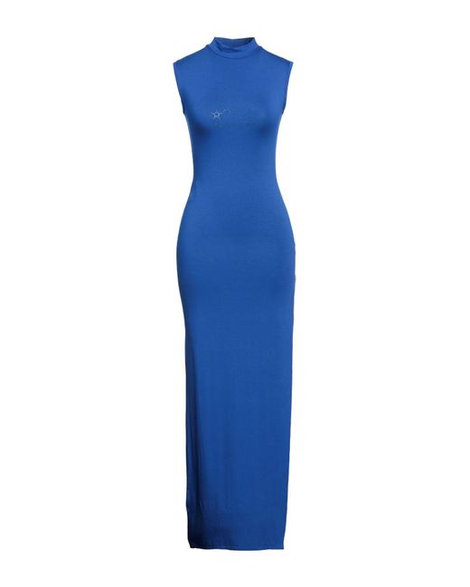 Mangano Blue Maxi-Kleid