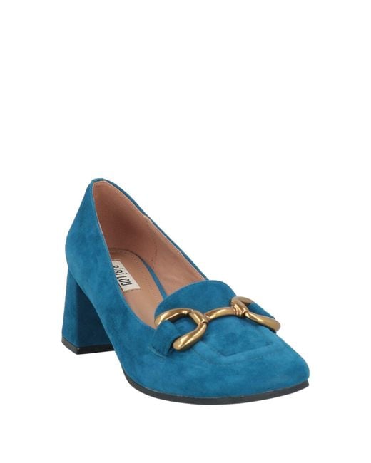 Bibi Lou Blue Loafers