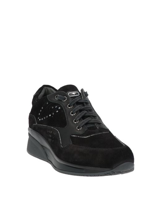 Alberto Guardiani Black Sneakers Leather
