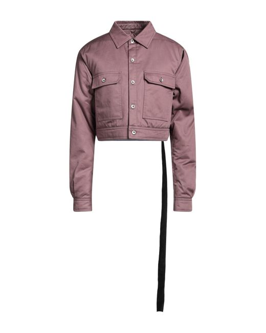 Rick Owens Purple Jacket