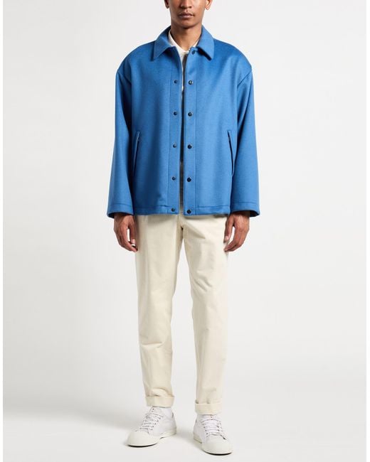 Emporio Armani Blue Jacket for men