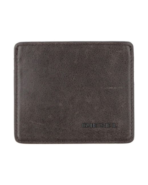 DIESEL Gray Cardholder for men