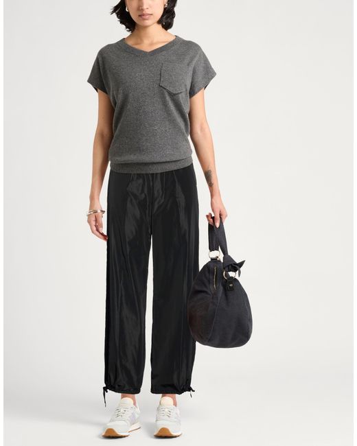 Aspesi Black Pants Polyester