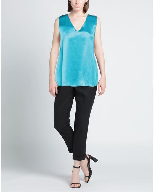 Manila Grace Blue Top