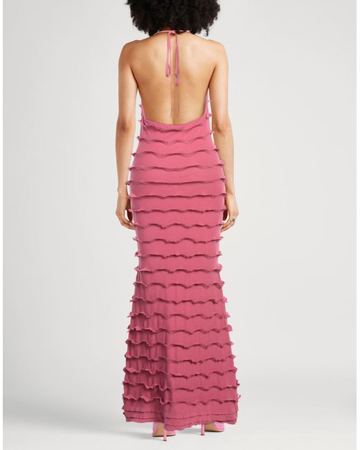 Blumarine Pink Maxi-Kleid