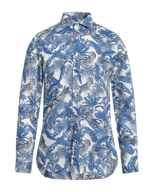 CALIBAN 820 Blue Shirt for men