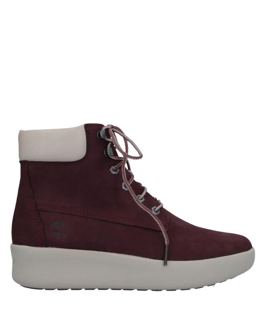 timberland maroon boots