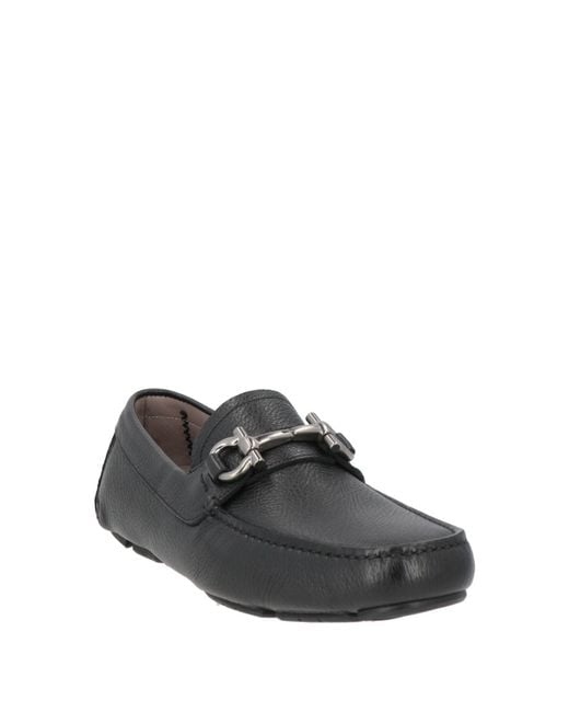 Ferragamo Gray Loafers Calfskin for men