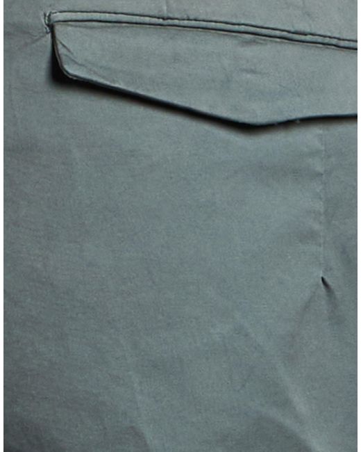 PT Torino Gray Pants Cotton, Elastane for men