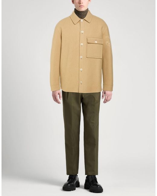 Jil Sander Natural Jacket Virgin Wool for men