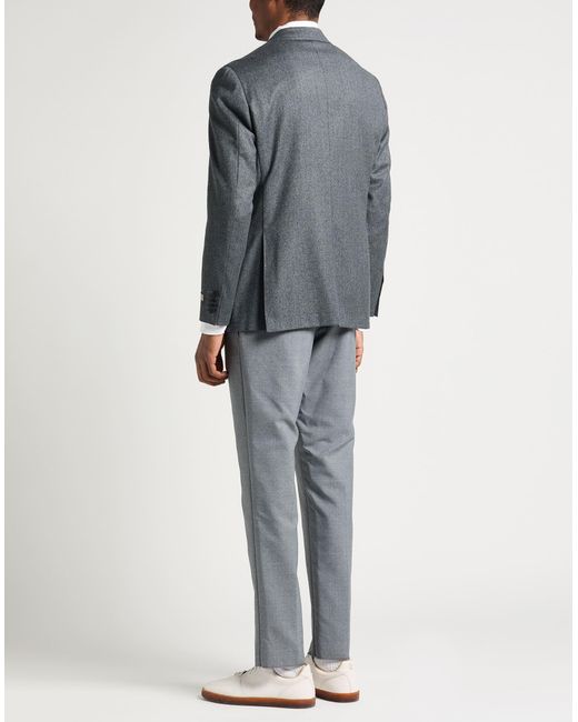 Canali Gray Blazer Wool for men