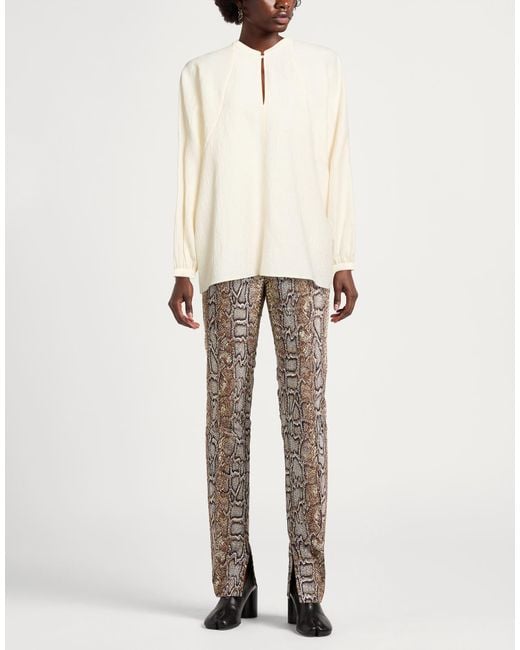 Studio Nicholson White Ivory Top Cotton, Polyamide