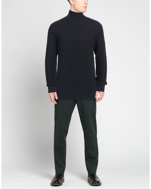 ARMANI EXCHANGE Blue Turtleneck for men