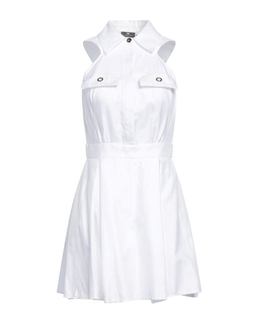 Vestito Corto di Elisabetta Franchi in White