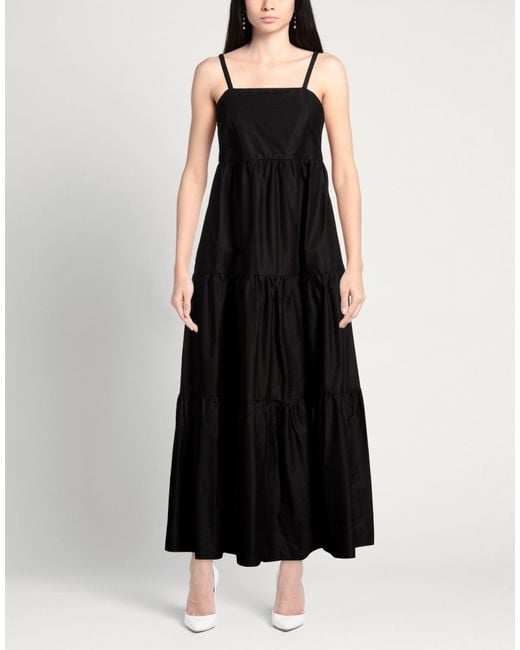 ALESSIA SANTI Black Maxi Dress