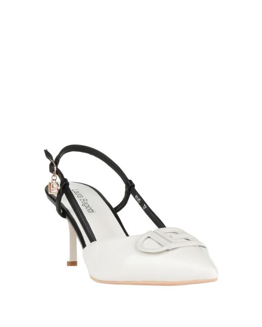 Laura Biagiotti White Pumps