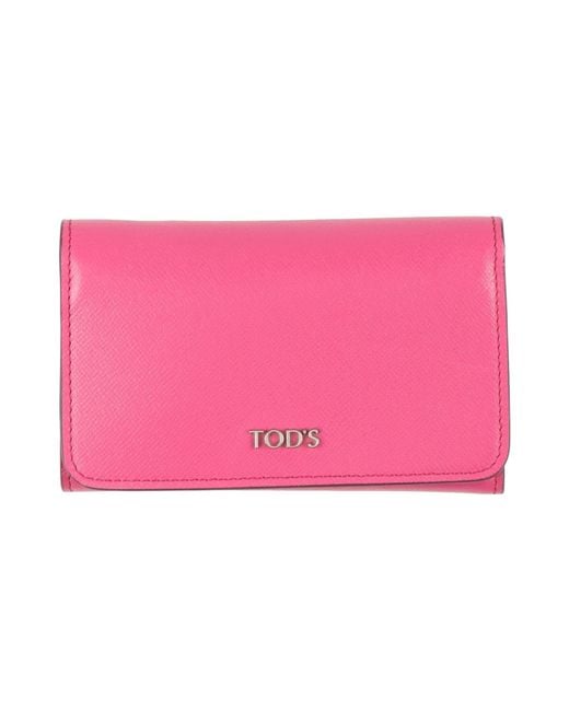 Tod's Pink Brieftasche