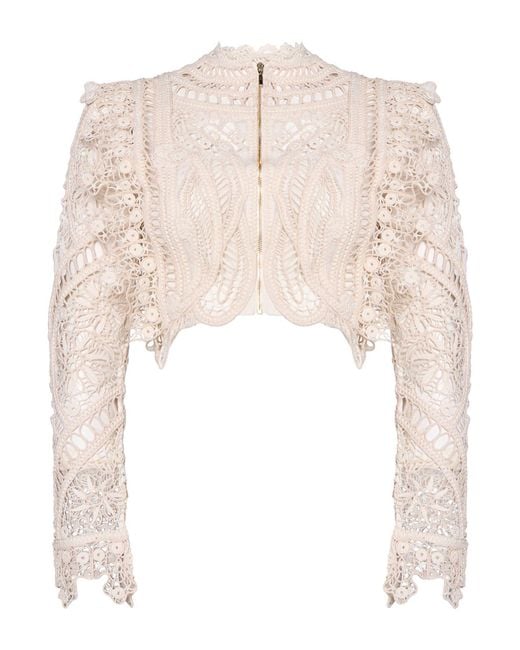 Zimmermann White Top Cotton, Viscose, Polyamide