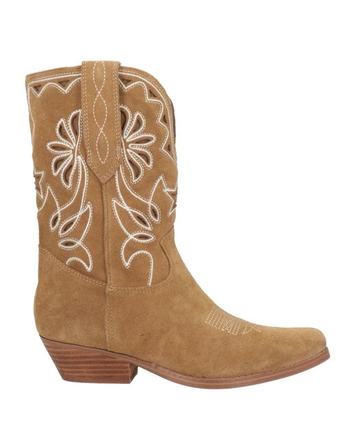 Guess Brown Ankle Boots Leather