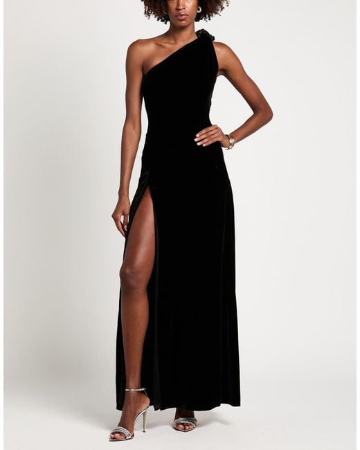 Amen Black Maxi Dress