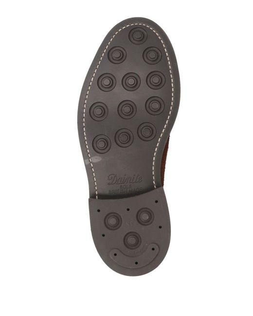 Tricker's Brown Lace-Up Shoes Leather for men