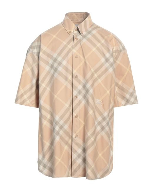 Burberry Natural Shirt Cotton for men